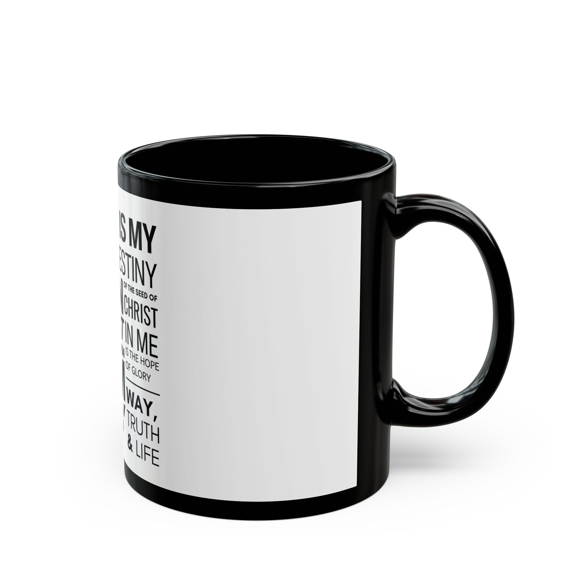 Identity Black Mug (11oz, 15oz)