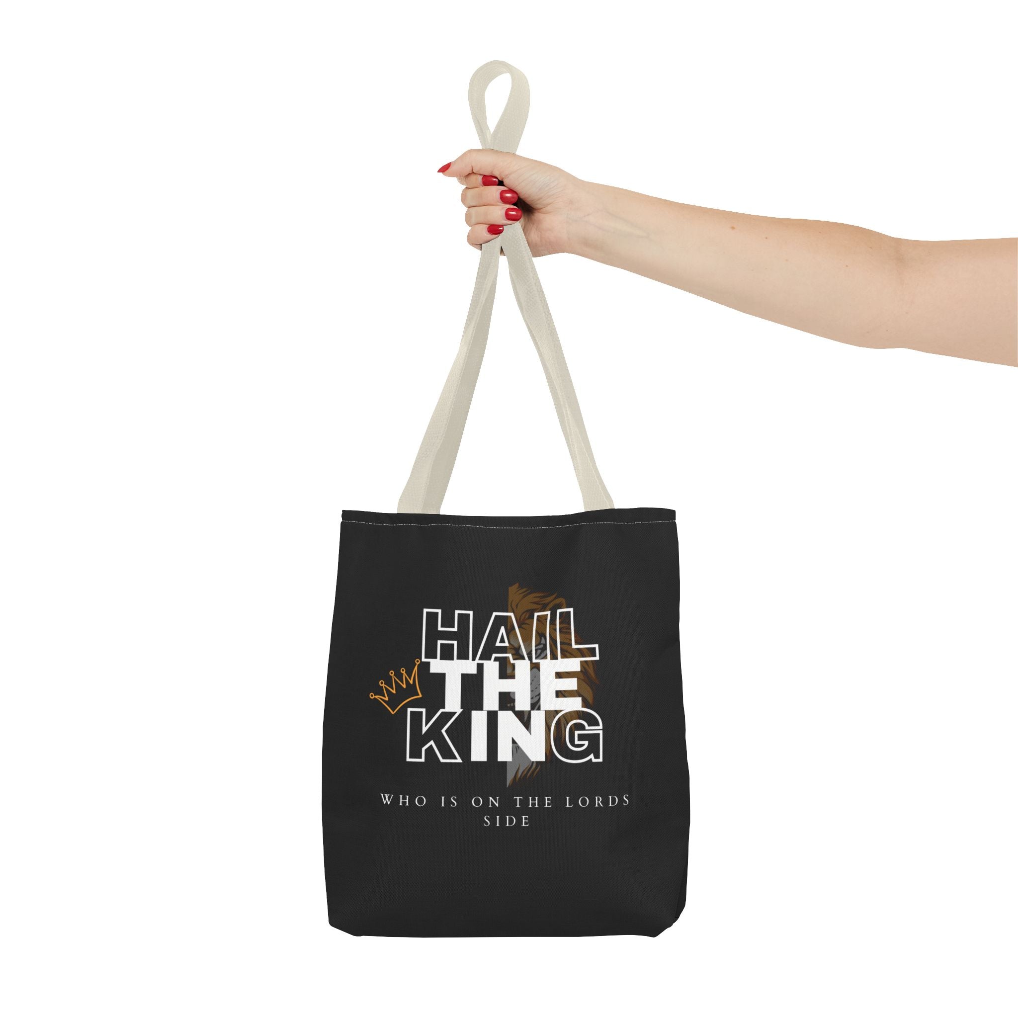 Who Is On The Lord's Side Tote Bag (AOP)