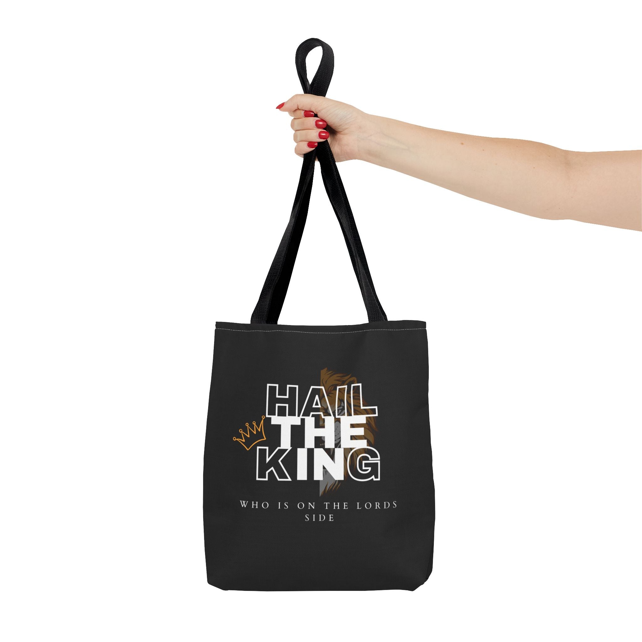 Who Is On The Lord's Side Tote Bag (AOP)