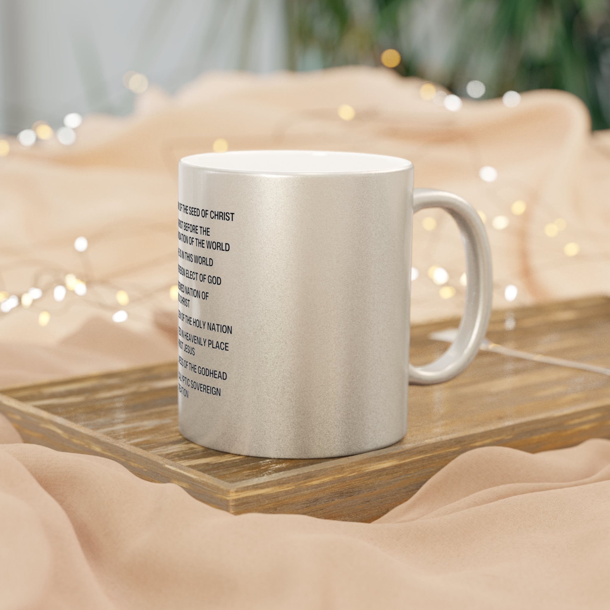 Identity Metallic Mug (Silver\Gold)