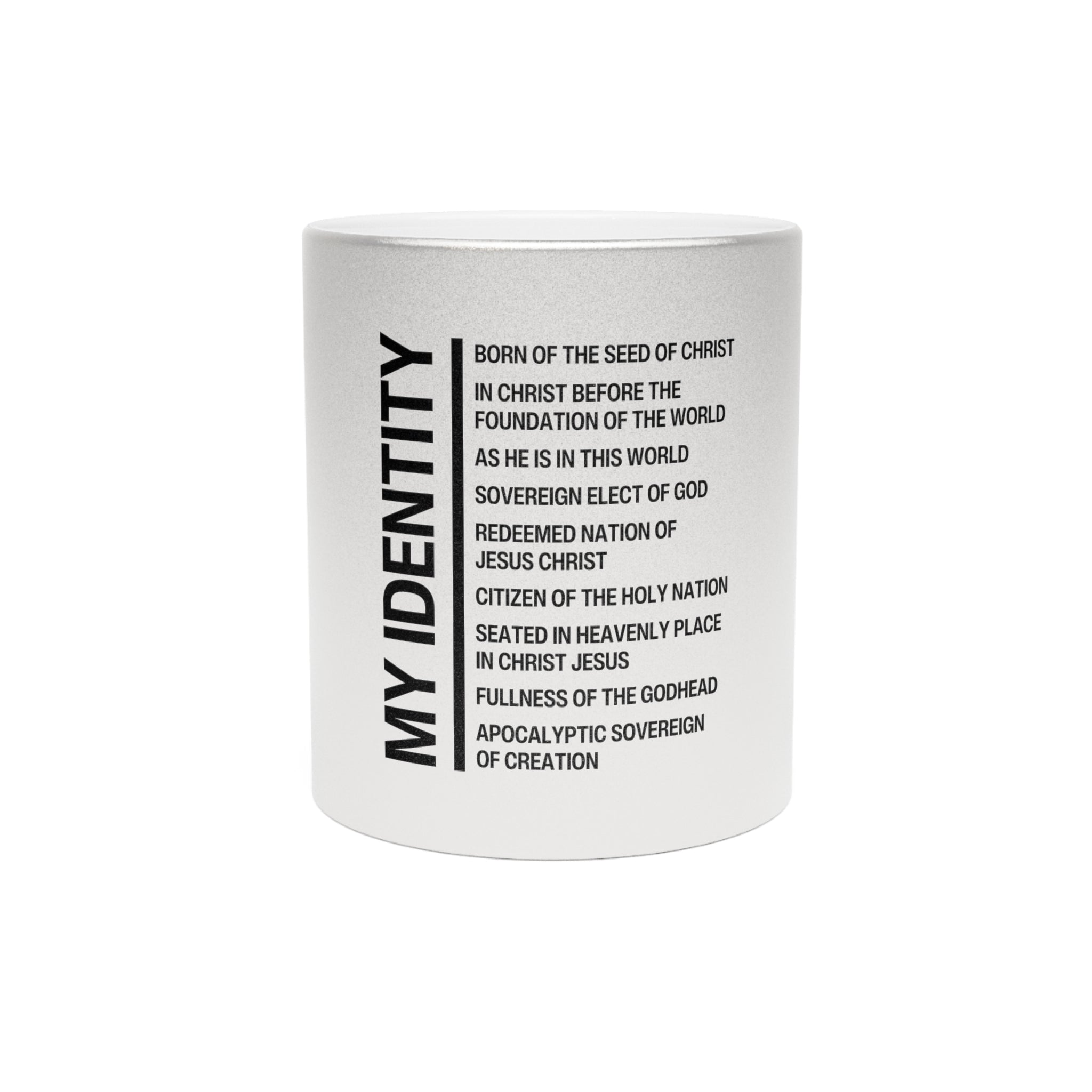 Identity Metallic Mug (Silver\Gold)