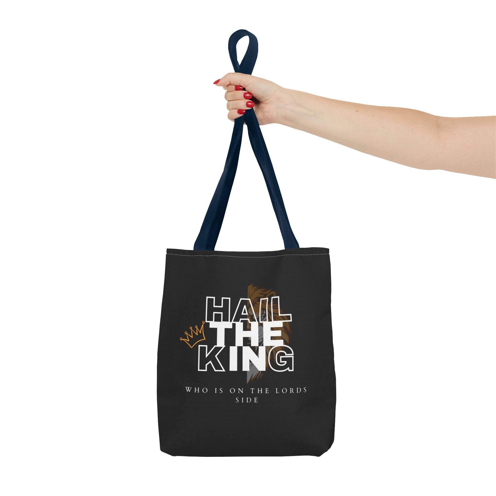 Who Is On The Lord's Side Tote Bag (AOP)