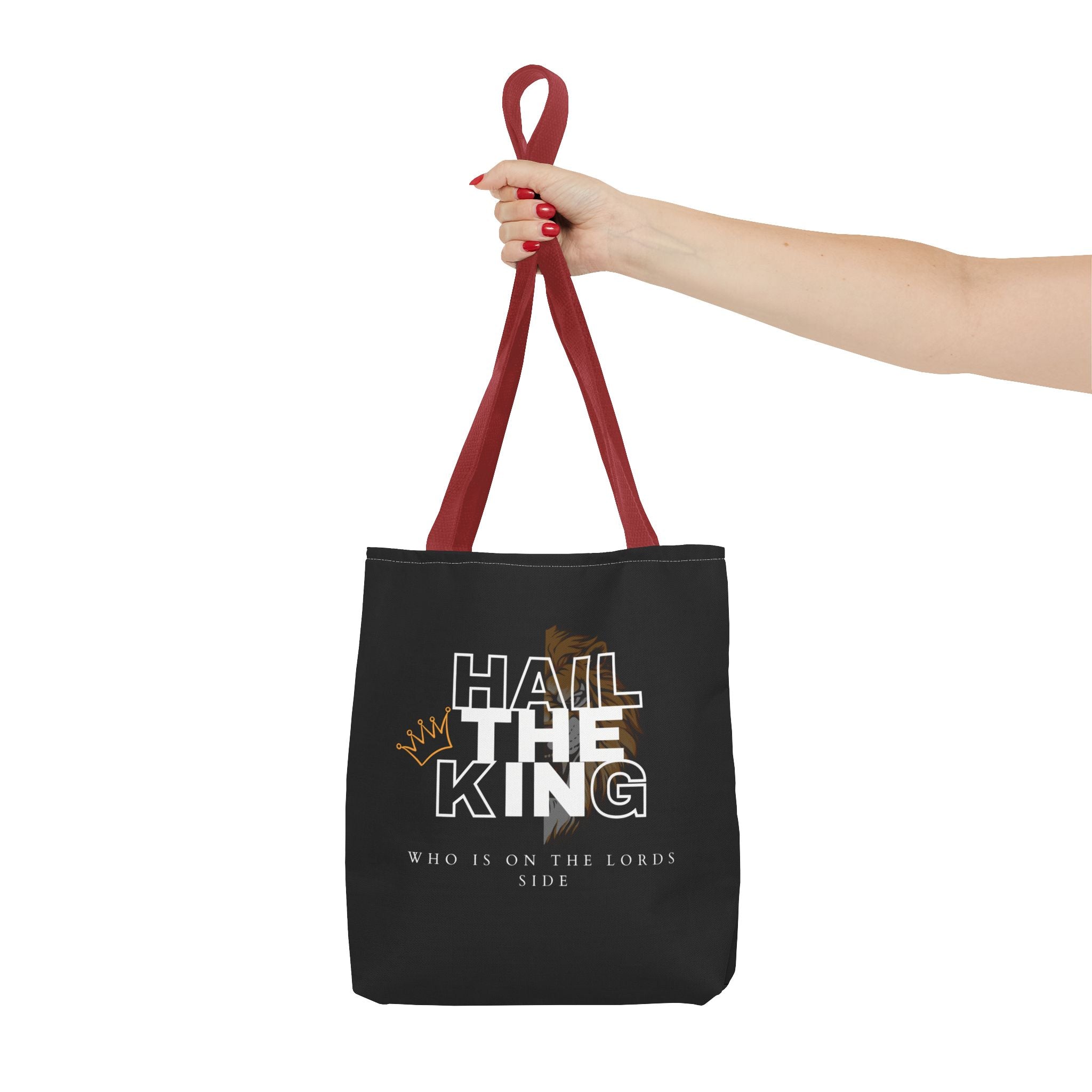 Who Is On The Lord's Side Tote Bag (AOP)