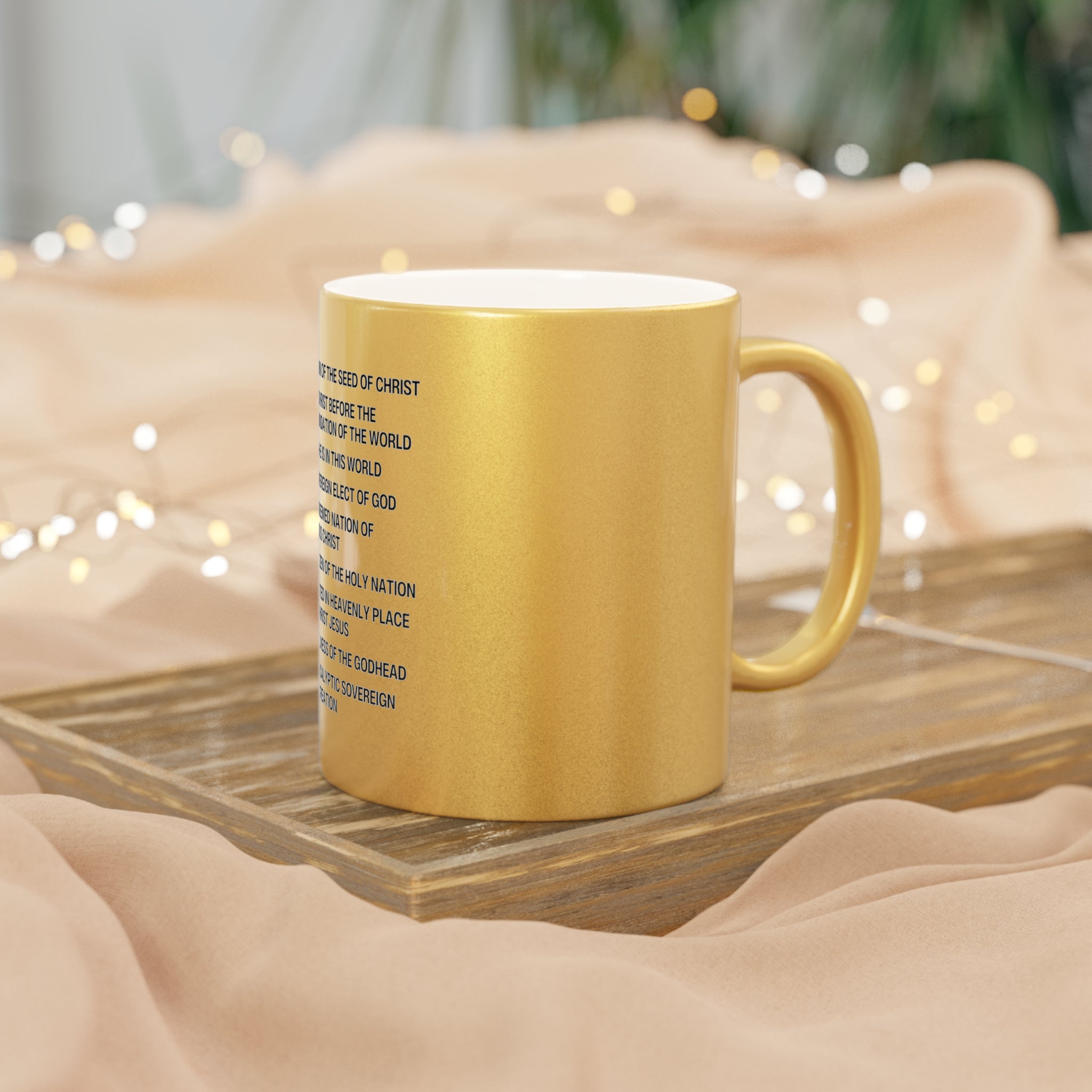 Identity Metallic Mug (Silver\Gold)