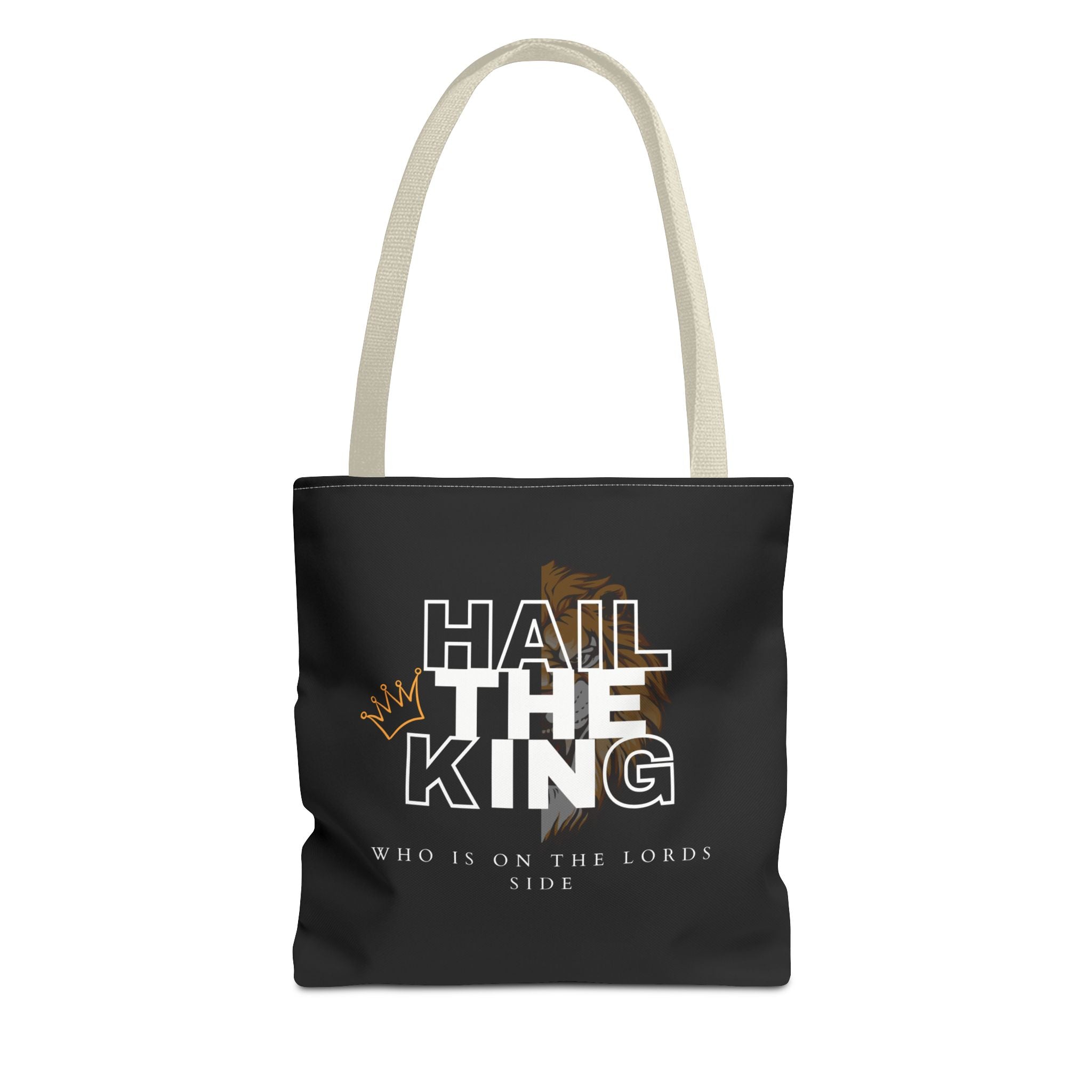 Who Is On The Lord's Side Tote Bag (AOP)