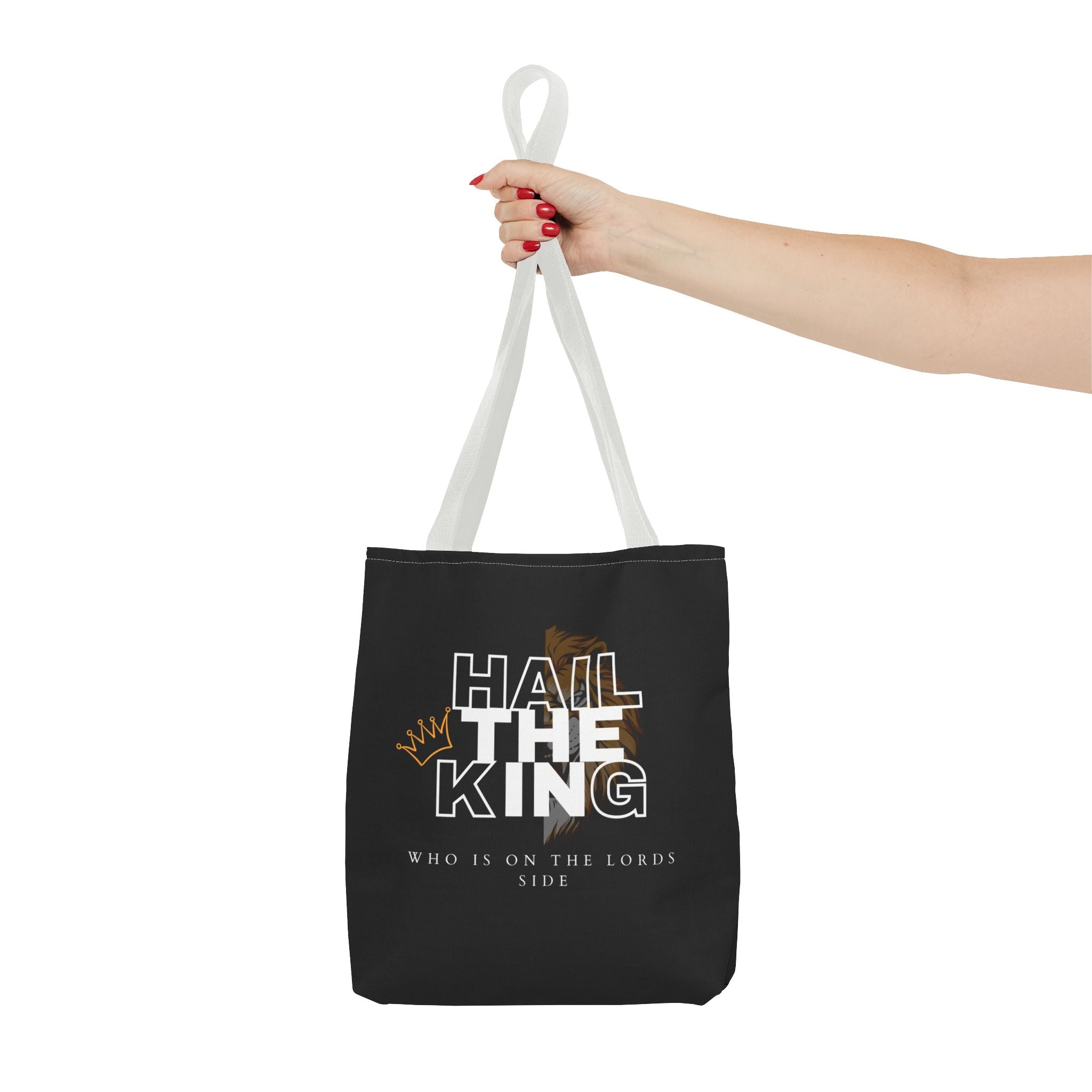Who Is On The Lord's Side Tote Bag (AOP)