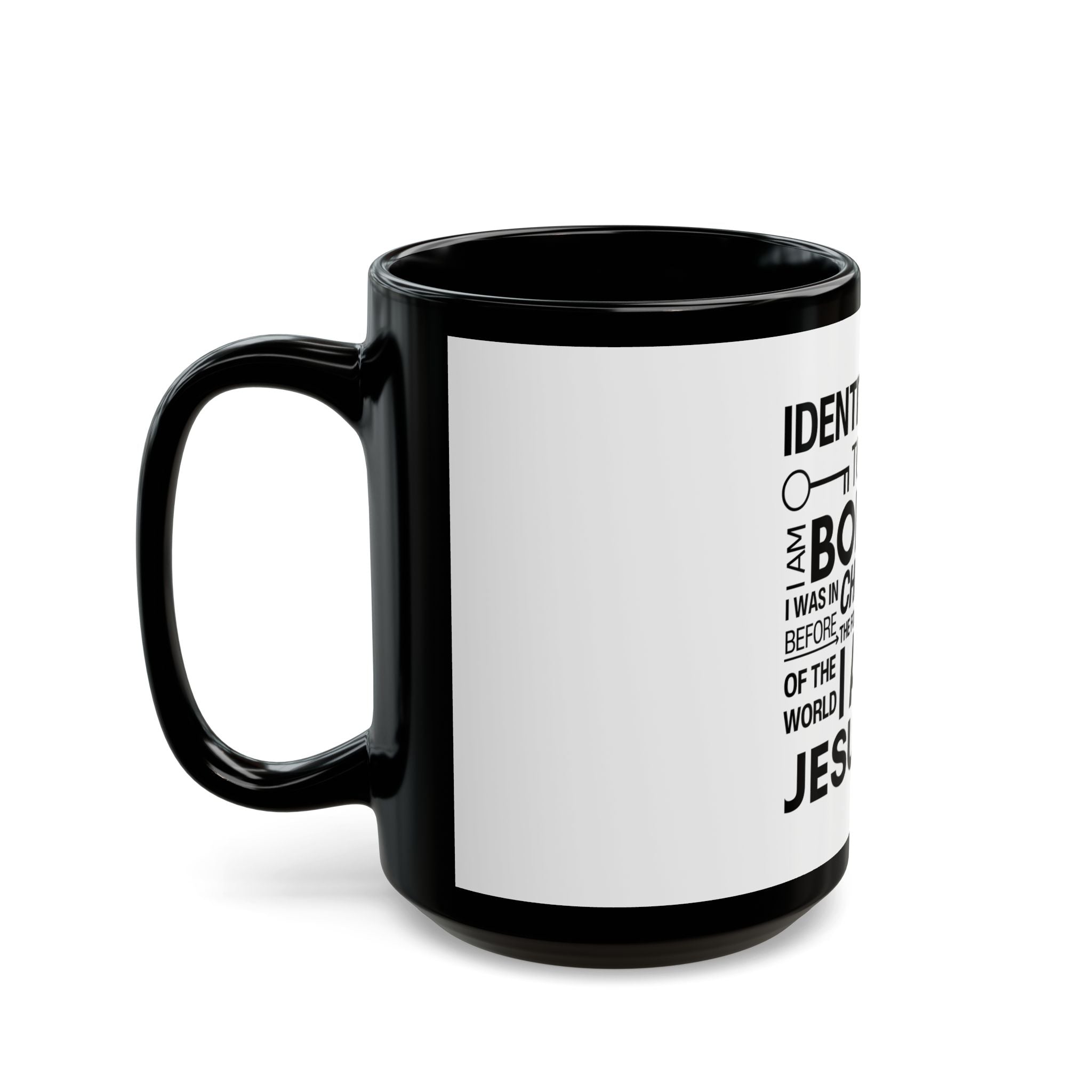 Identity Black Mug (11oz, 15oz)
