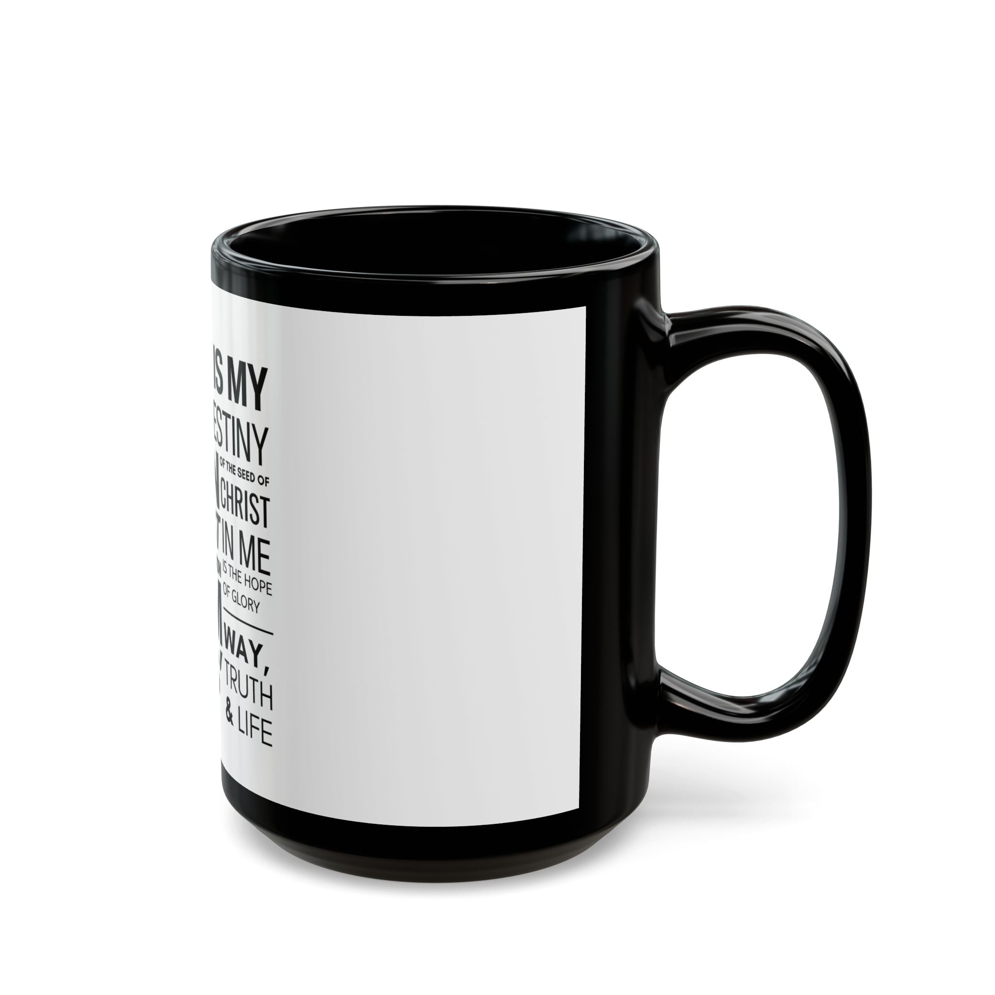 Identity Black Mug (11oz, 15oz)