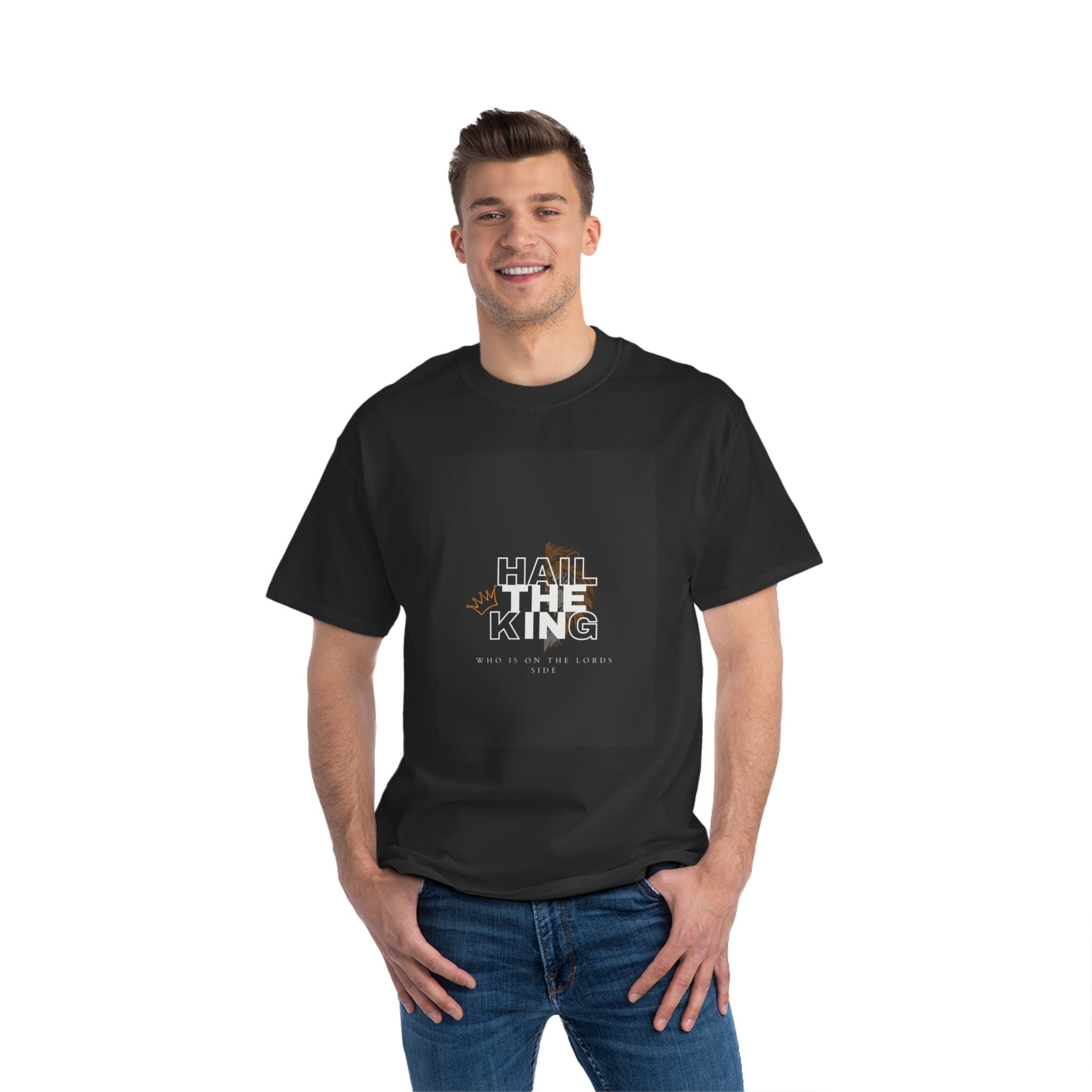 Hail the King Men's Beefy-T® Short-Sleeve T-Shirt