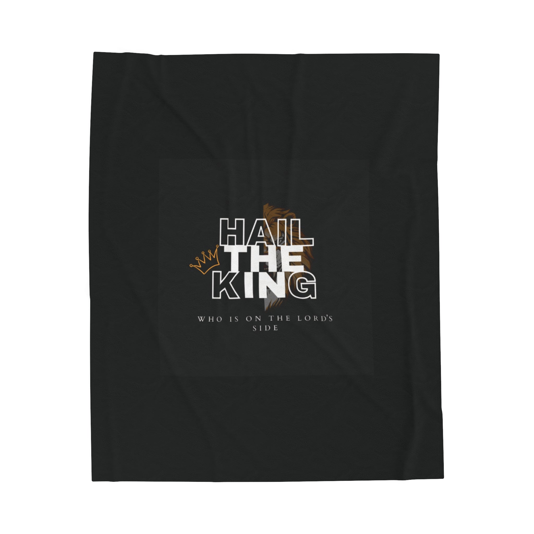 Hail the King Velveteen Plush Blanket