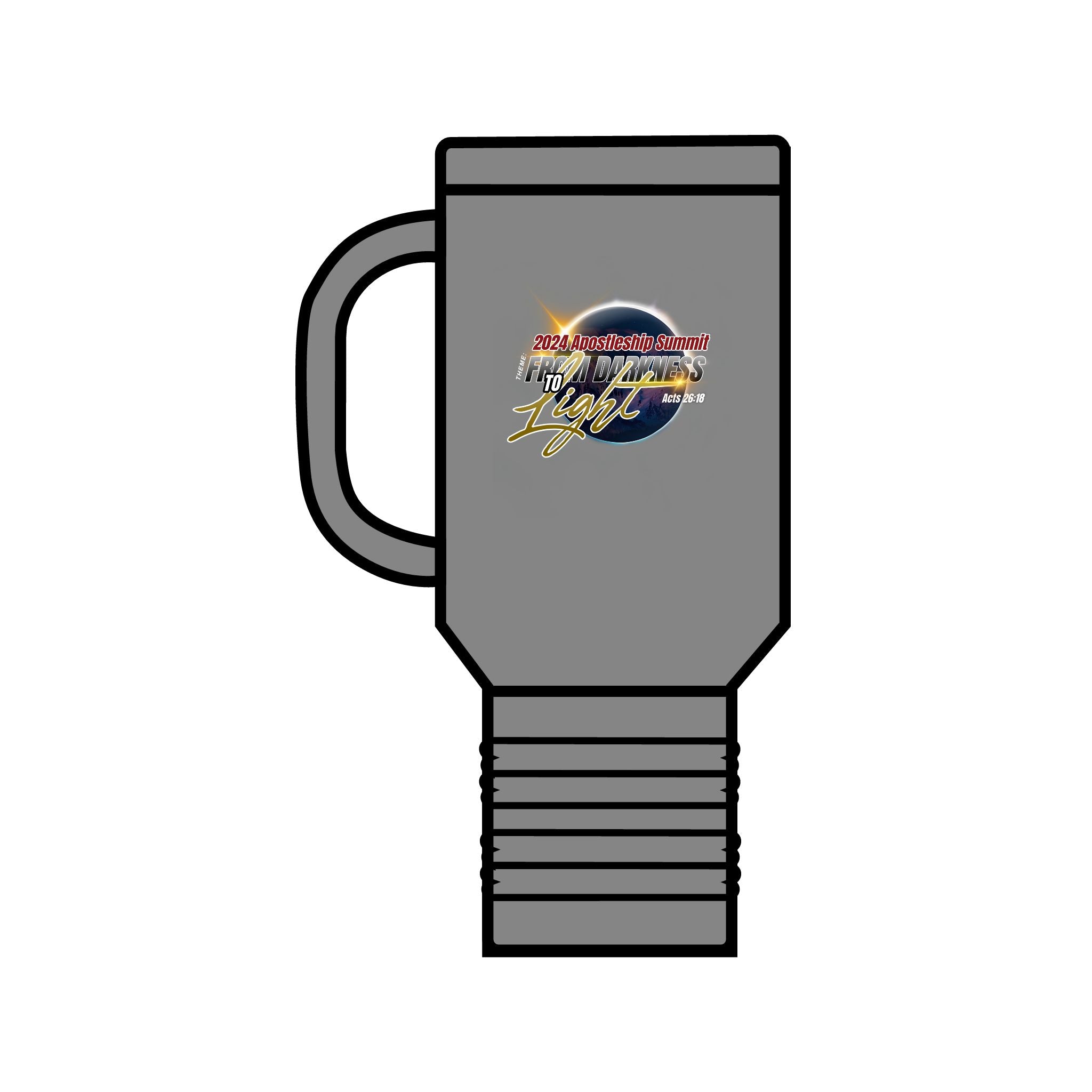 From Darkness to Light Insulated Travel Mug, 40oz