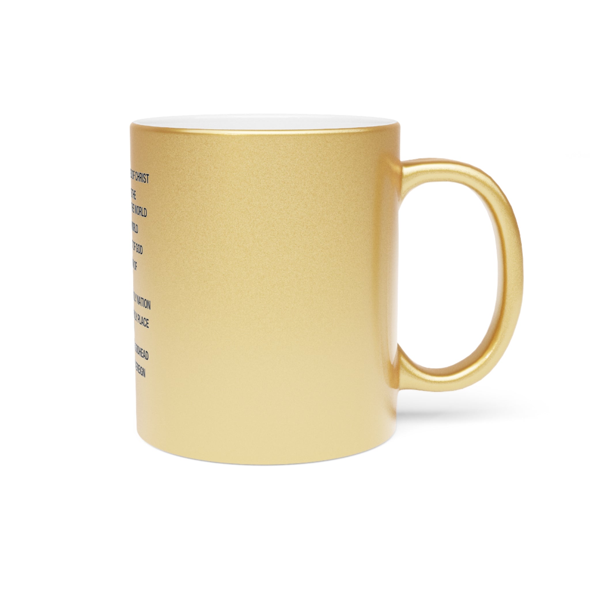 Identity Metallic Mug (Silver\Gold)