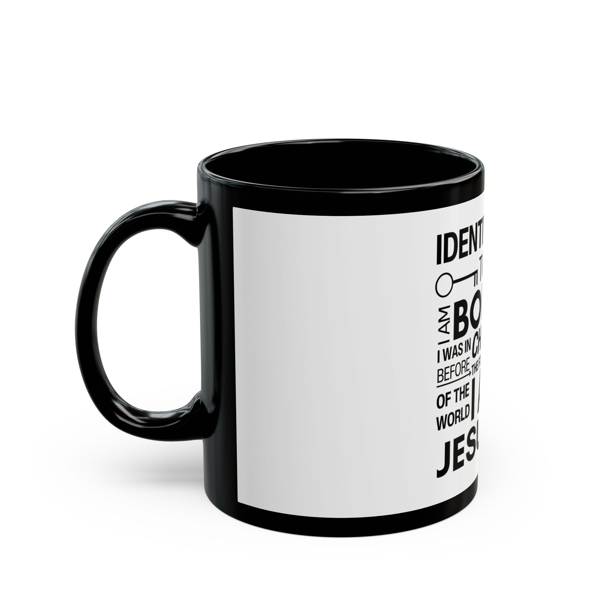 Identity Black Mug (11oz, 15oz)