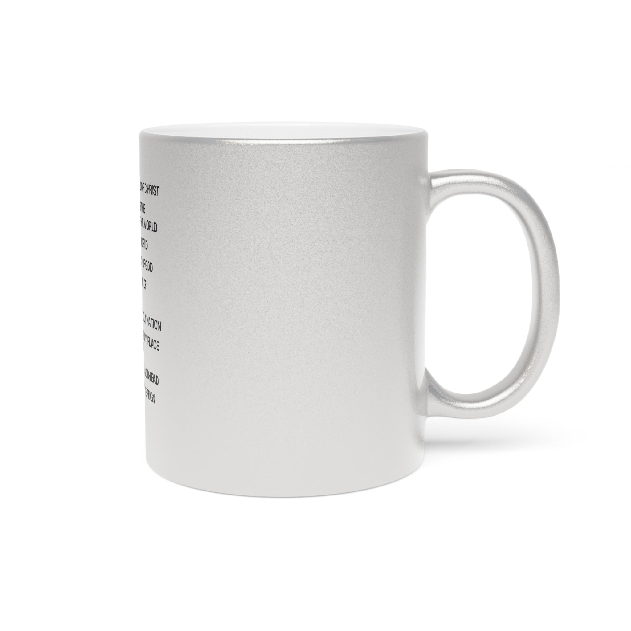 Identity Metallic Mug (Silver\Gold)