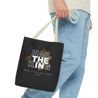 Who Is On The Lord's Side Tote Bag (AOP)
