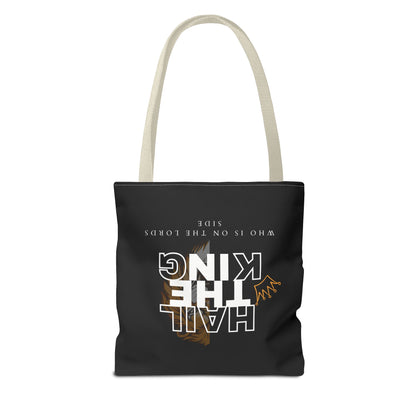 Who Is On The Lord's Side Tote Bag (AOP)