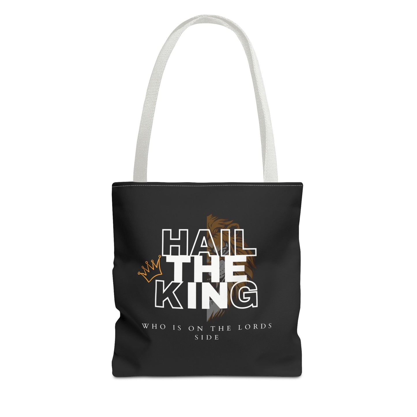 Who Is On The Lord's Side Tote Bag (AOP)