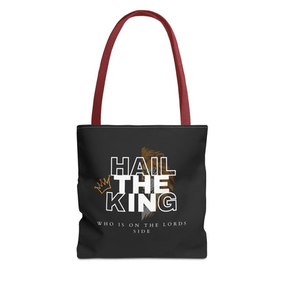 Who Is On The Lord's Side Tote Bag (AOP)