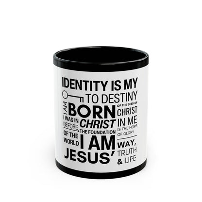Identity Black Mug (11oz, 15oz)