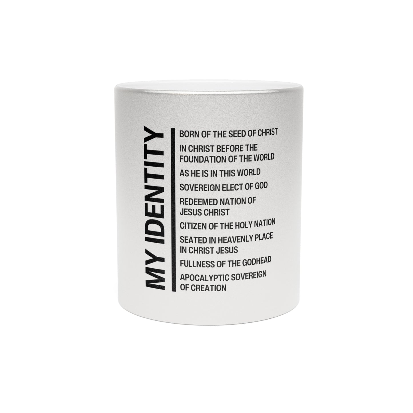 Identity Metallic Mug (Silver\Gold)