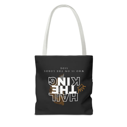 Who Is On The Lord's Side Tote Bag (AOP)