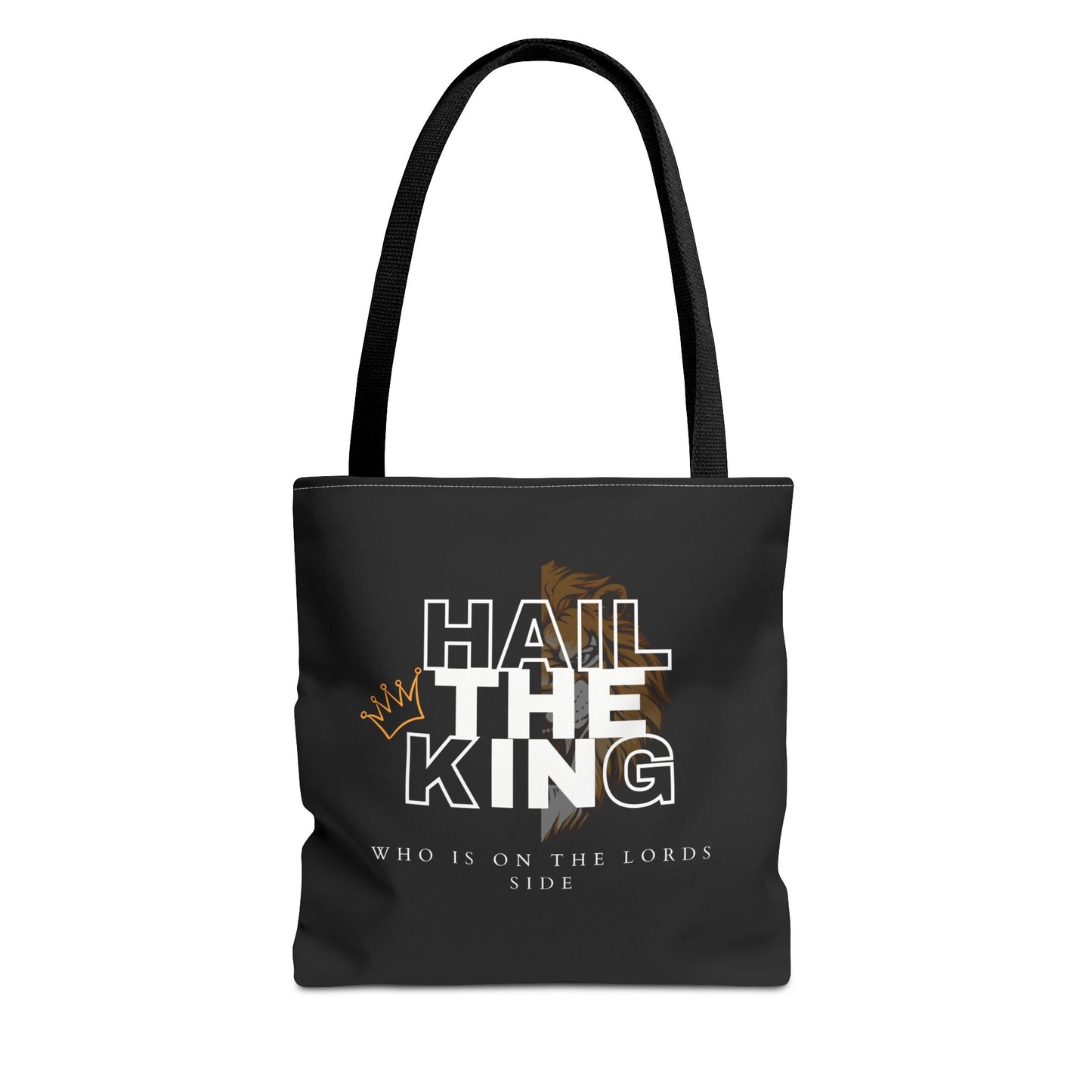 Who Is On The Lord's Side Tote Bag (AOP)