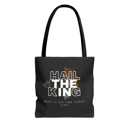 Who Is On The Lord's Side Tote Bag (AOP)
