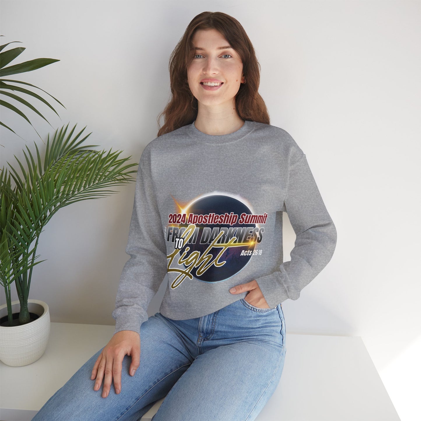 From Darkness to Light Summit Unisex  Sweatshirt