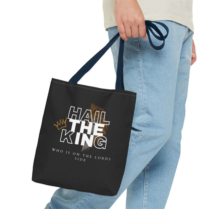 Who Is On The Lord's Side Tote Bag (AOP)