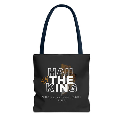 Who Is On The Lord's Side Tote Bag (AOP)