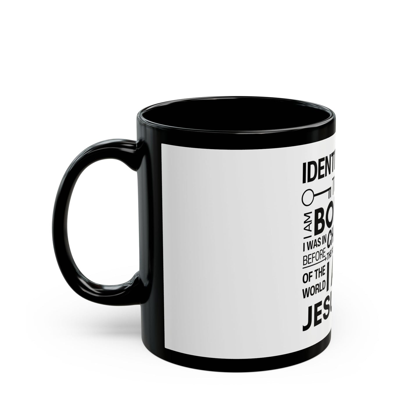 Identity Black Mug (11oz, 15oz)