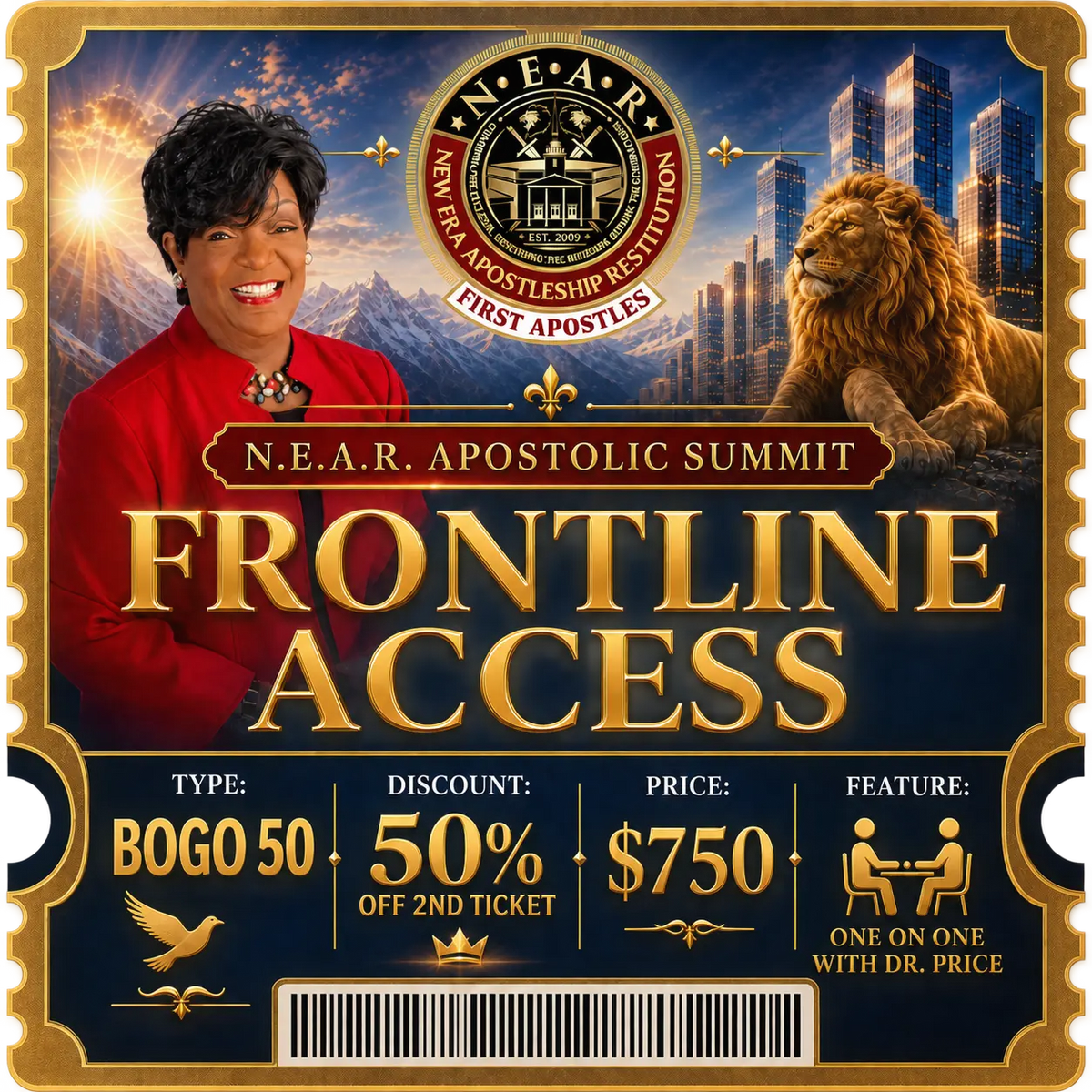 Frontline Access Ticket - BOGO 50