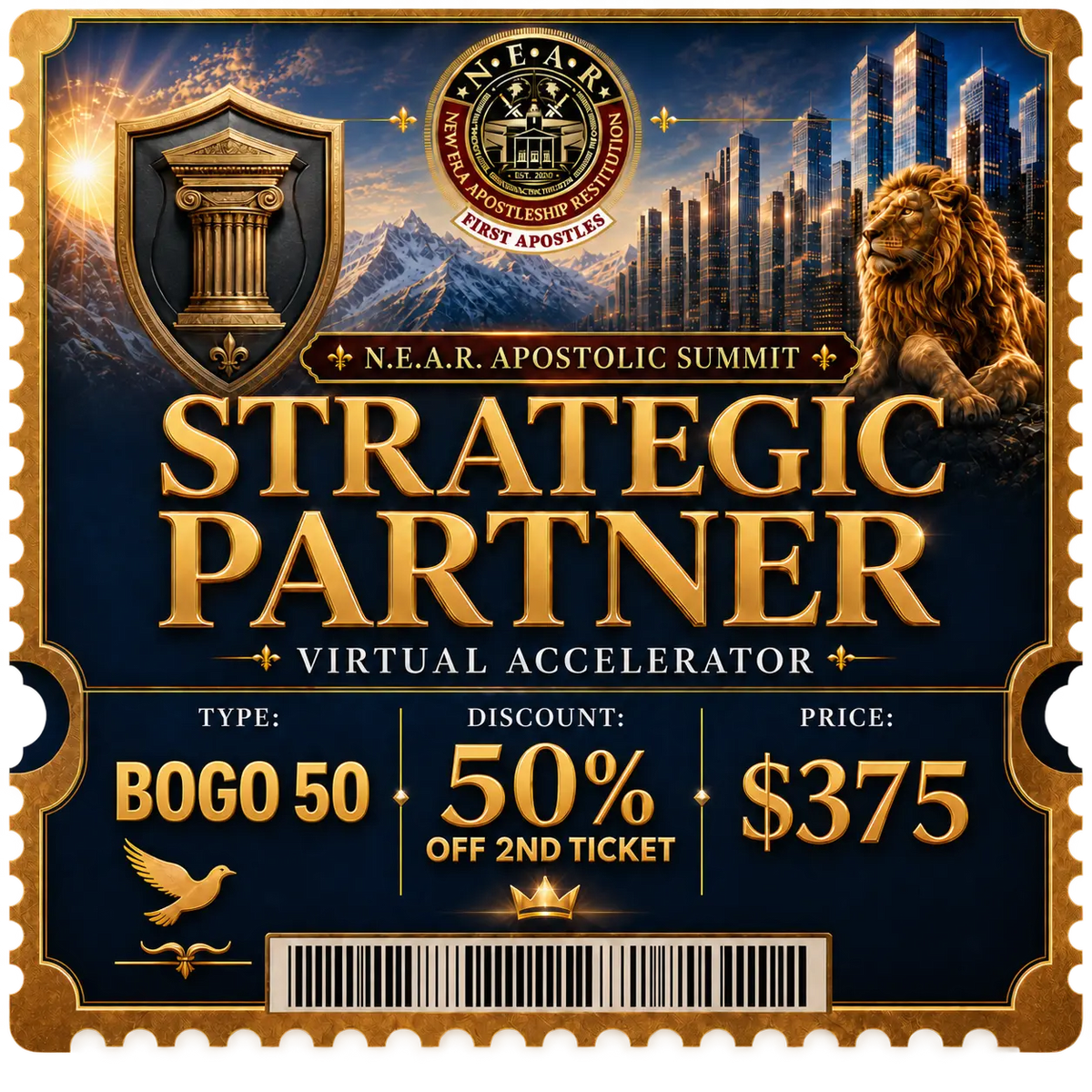 Strategic Partner Ticket - BOGO 50